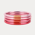 Carousel Pink All Weather Bangles® (Set of 4)