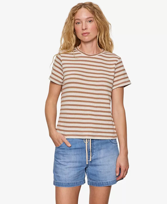 Perfect Textured Tee Valle Stripe