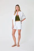 Cooper raw hem short stillwater