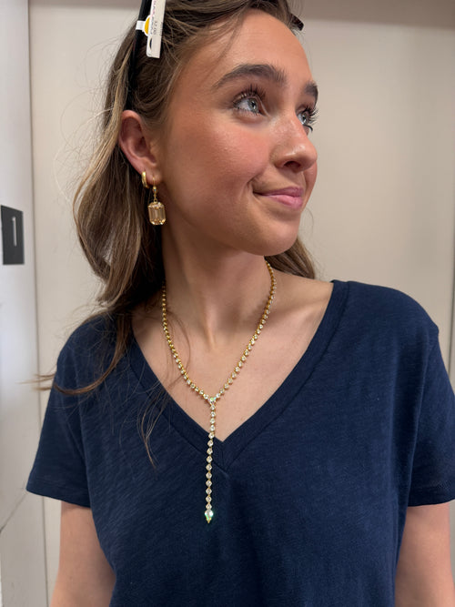 Chunky Gold Diamond Earrings