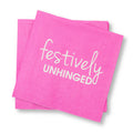 Festively Unhinged Napkins