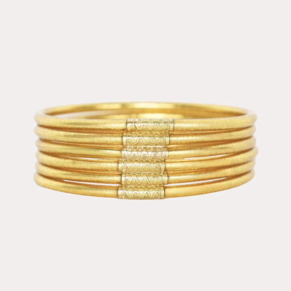 Aura Lumine All Weather Bangles (Set of 6)