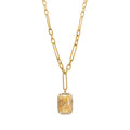 Soleil Necklace in Golden Shadow