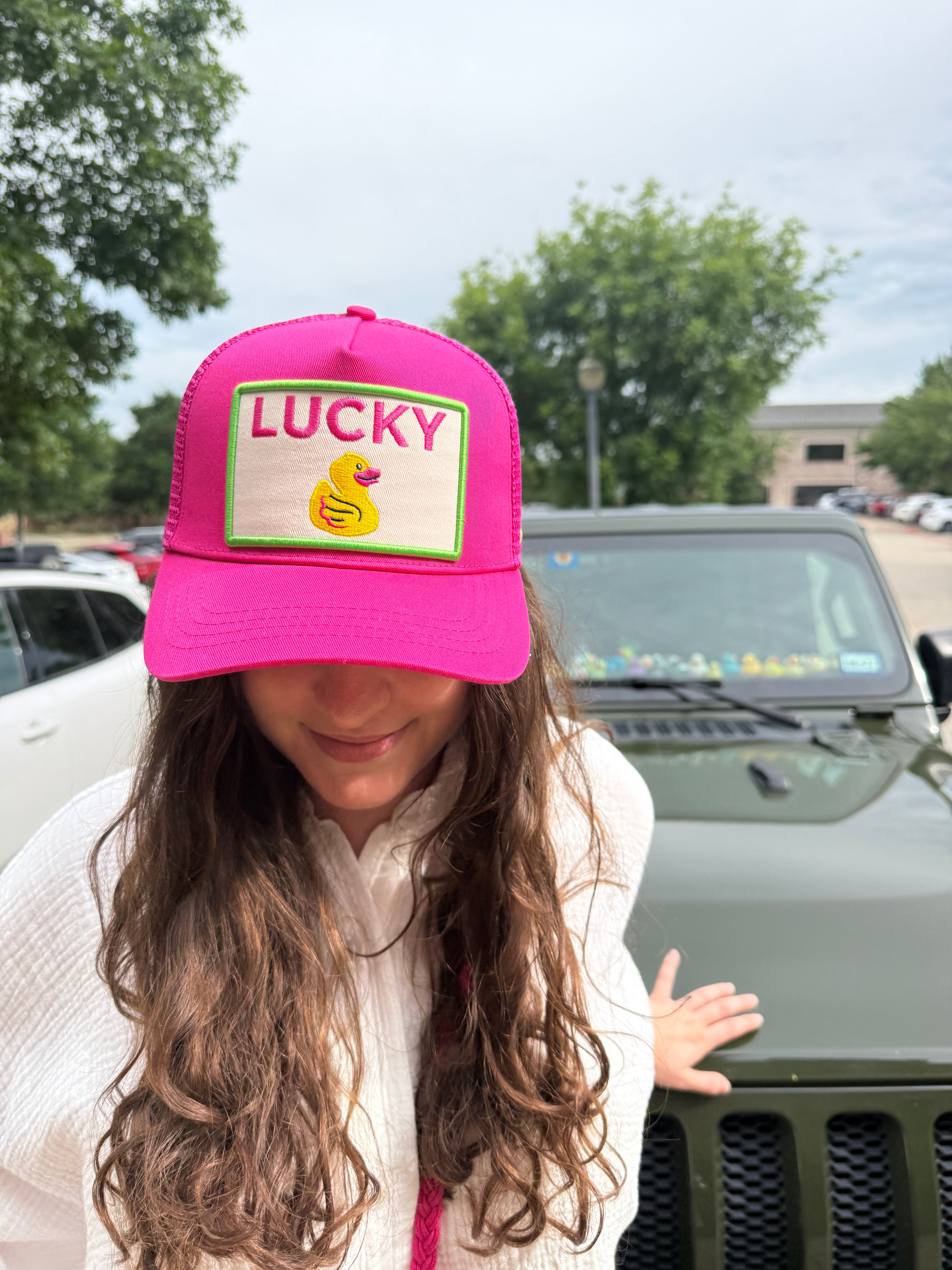 Lucky Duck Trucker Hat