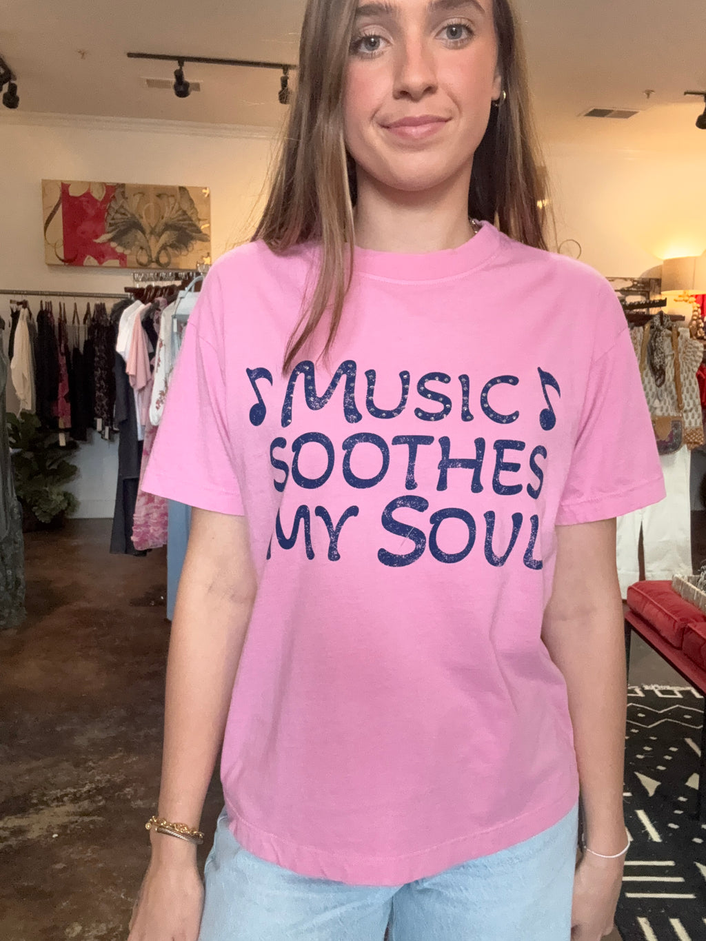 Music Soothes My Soul Graphic Tee