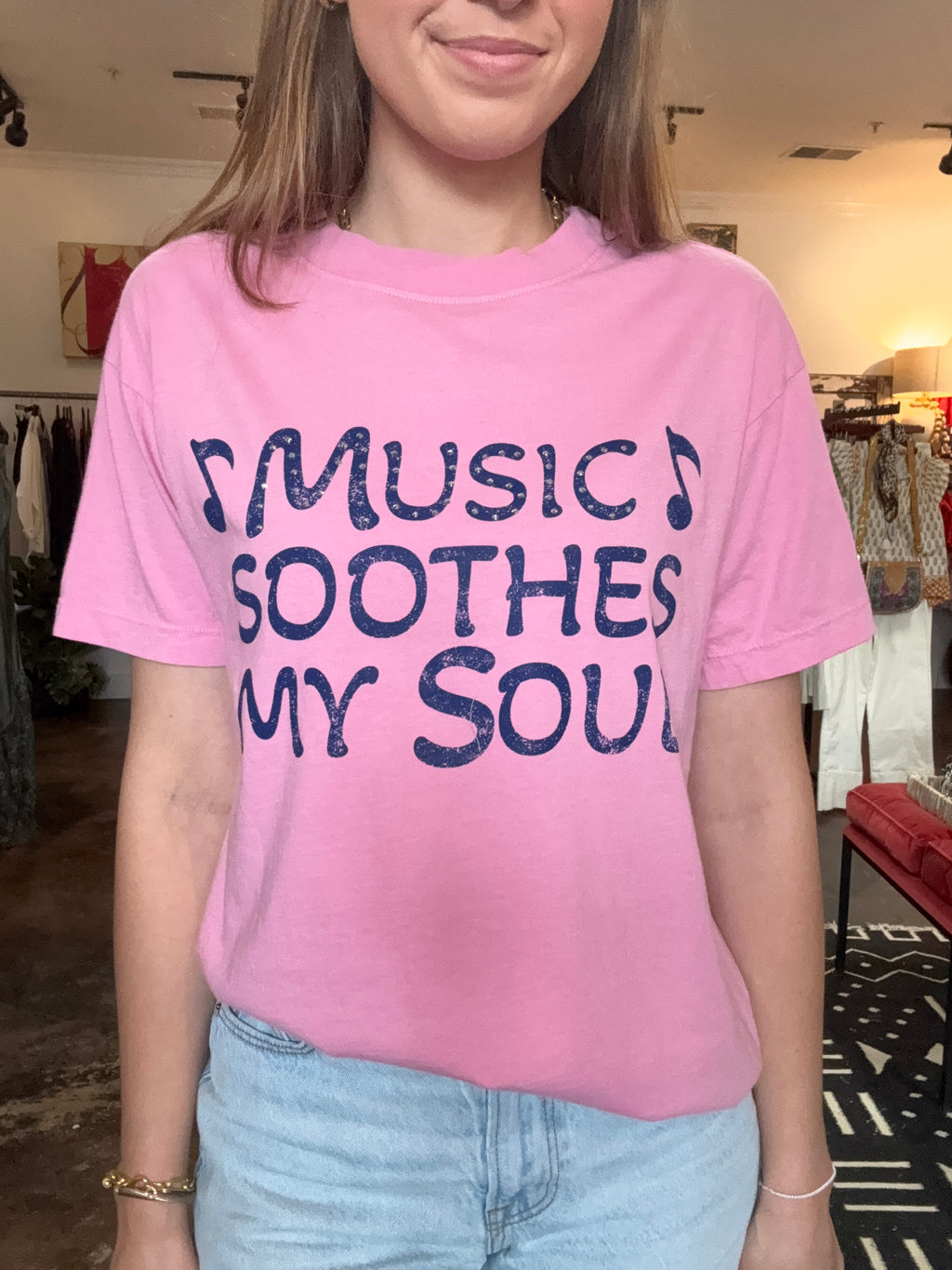 Music Soothes My Soul Graphic Tee