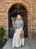 W936 Juliette satin maxi/FP