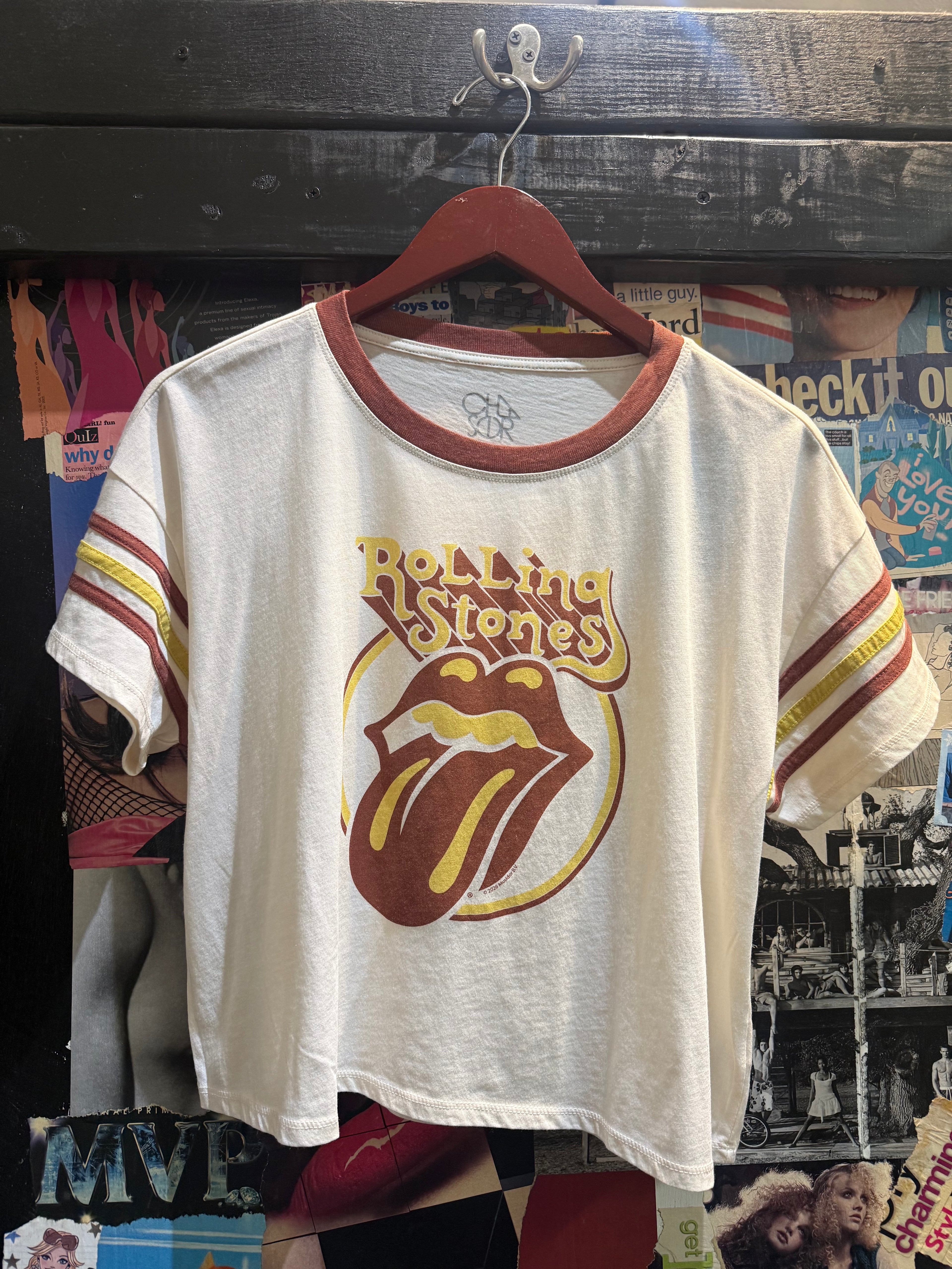 W1005 Rolling Stones tee/Ch