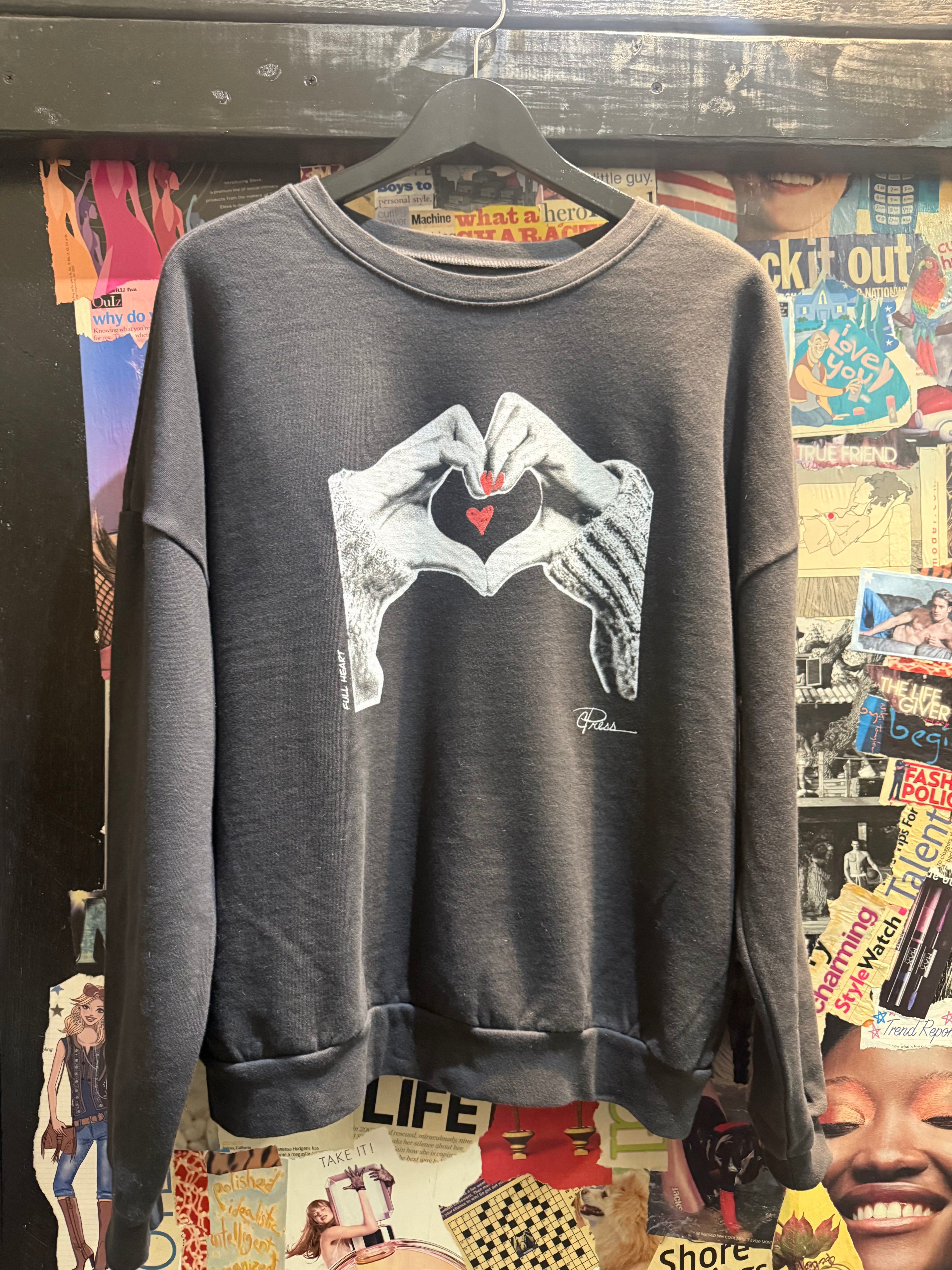 W971 full heart cozy ss/CP