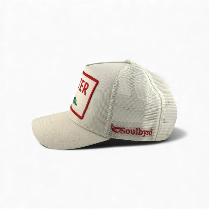 Later Gator Trucker Hat - Ivory