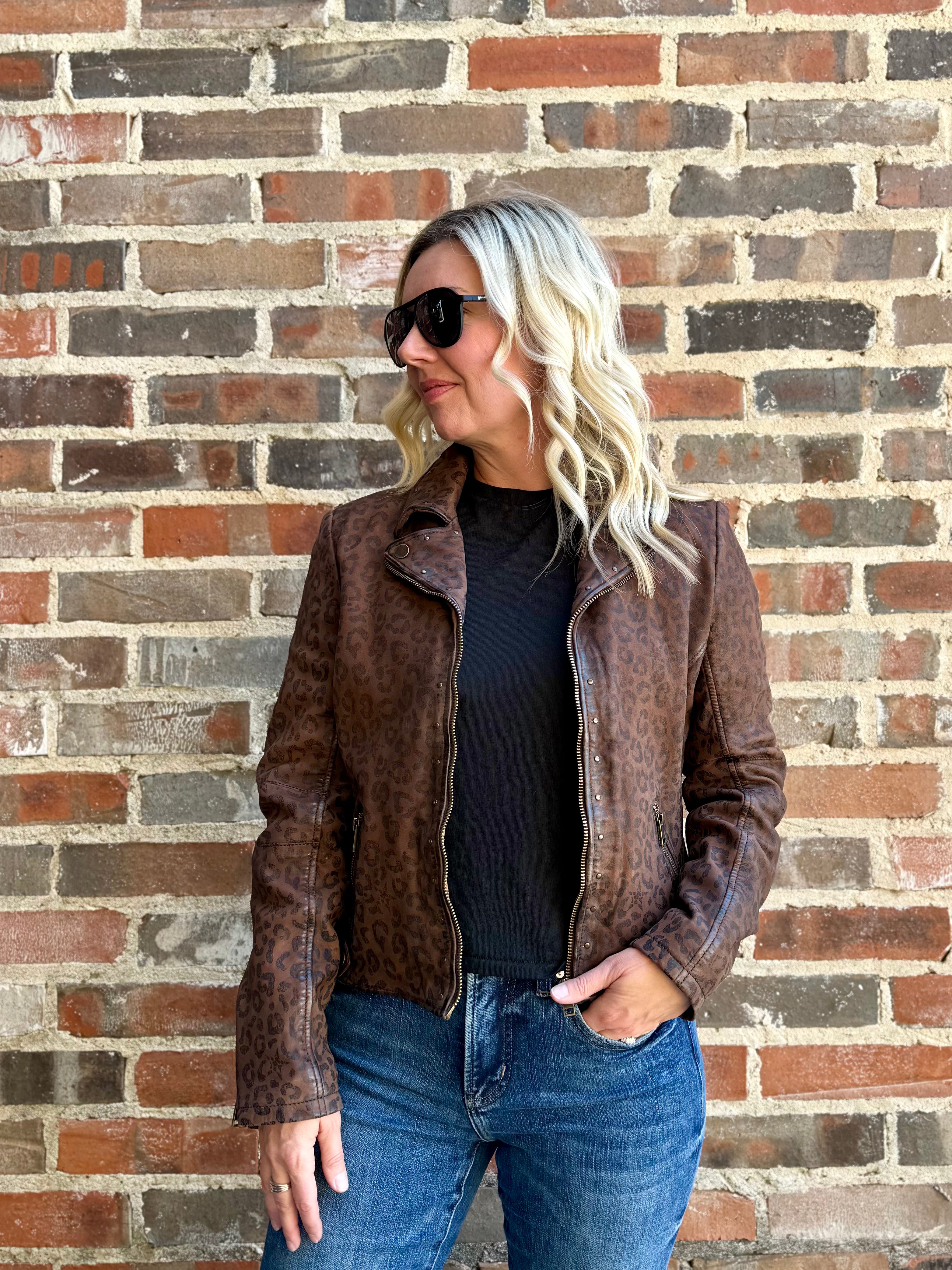 W940 leopard jacket/Ma