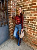 W907 Lilly printed l/s FP