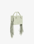 Noe Fringe Faux Suede Short