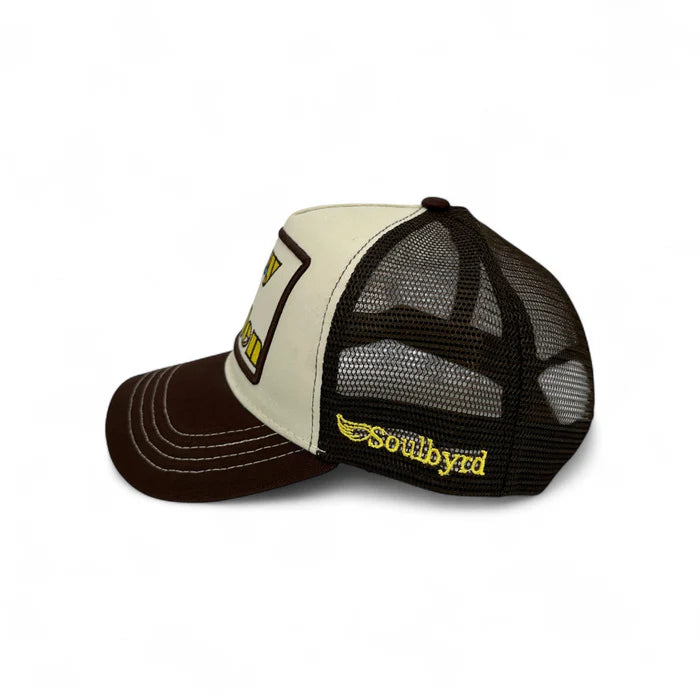 Stay Golden Trucker Hat - Brown