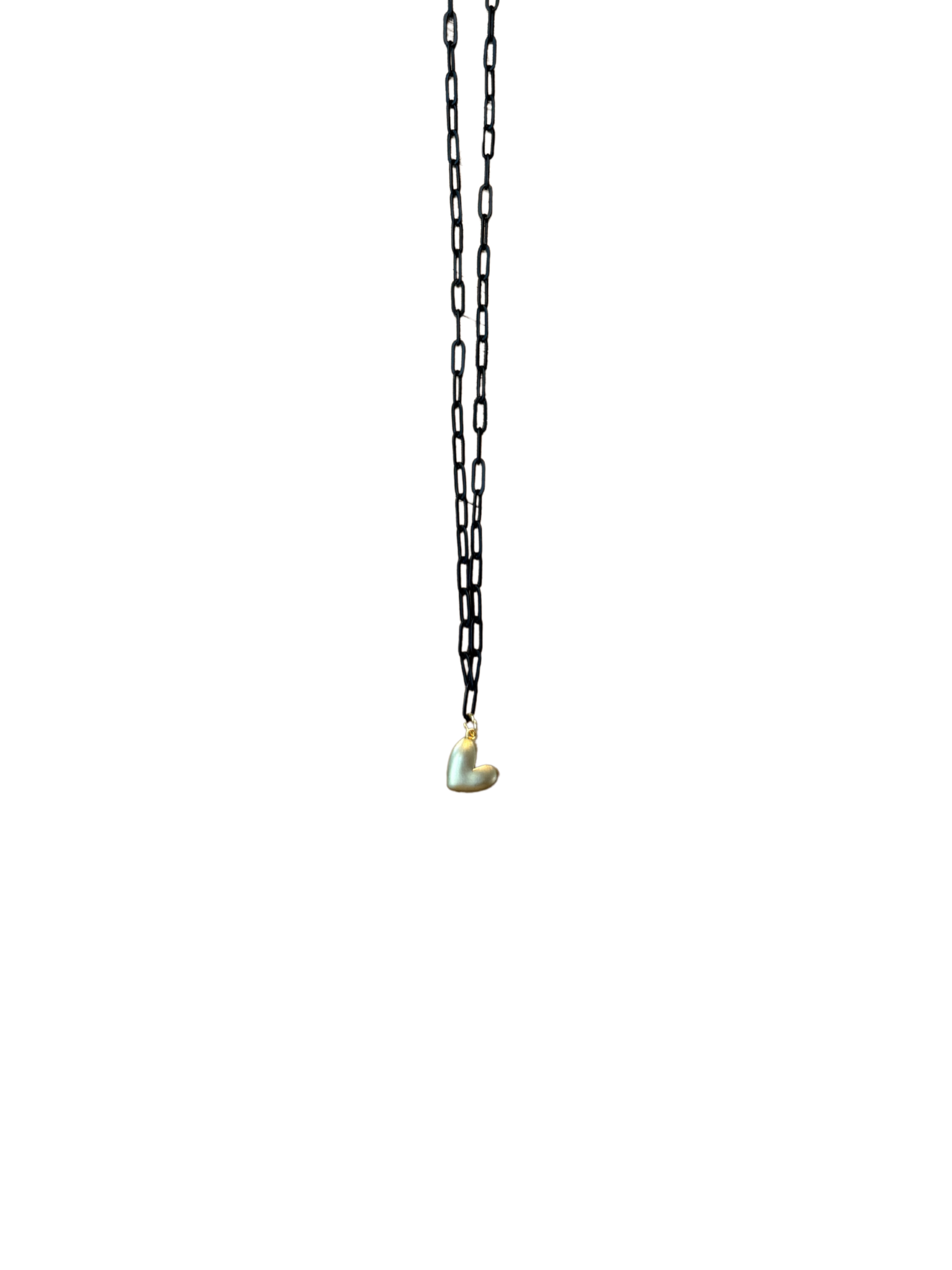 Virtue 16" Paperclip with Puffy Sideways Heart