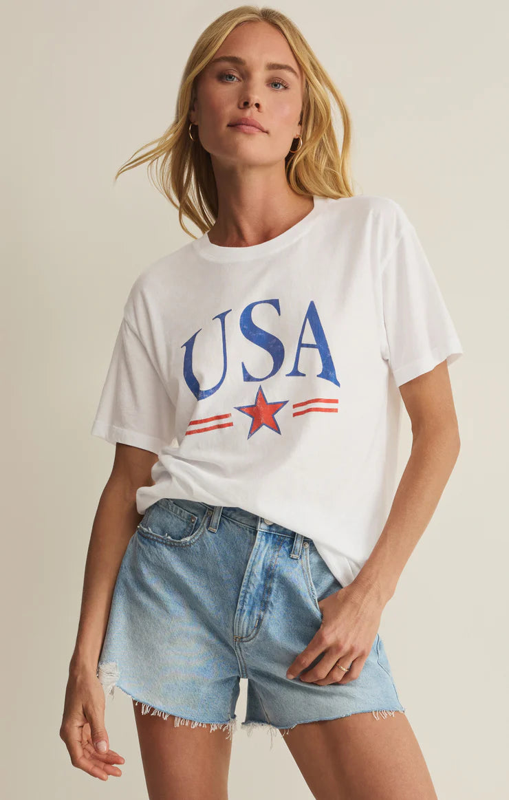 USA Star Boyfriend Tee